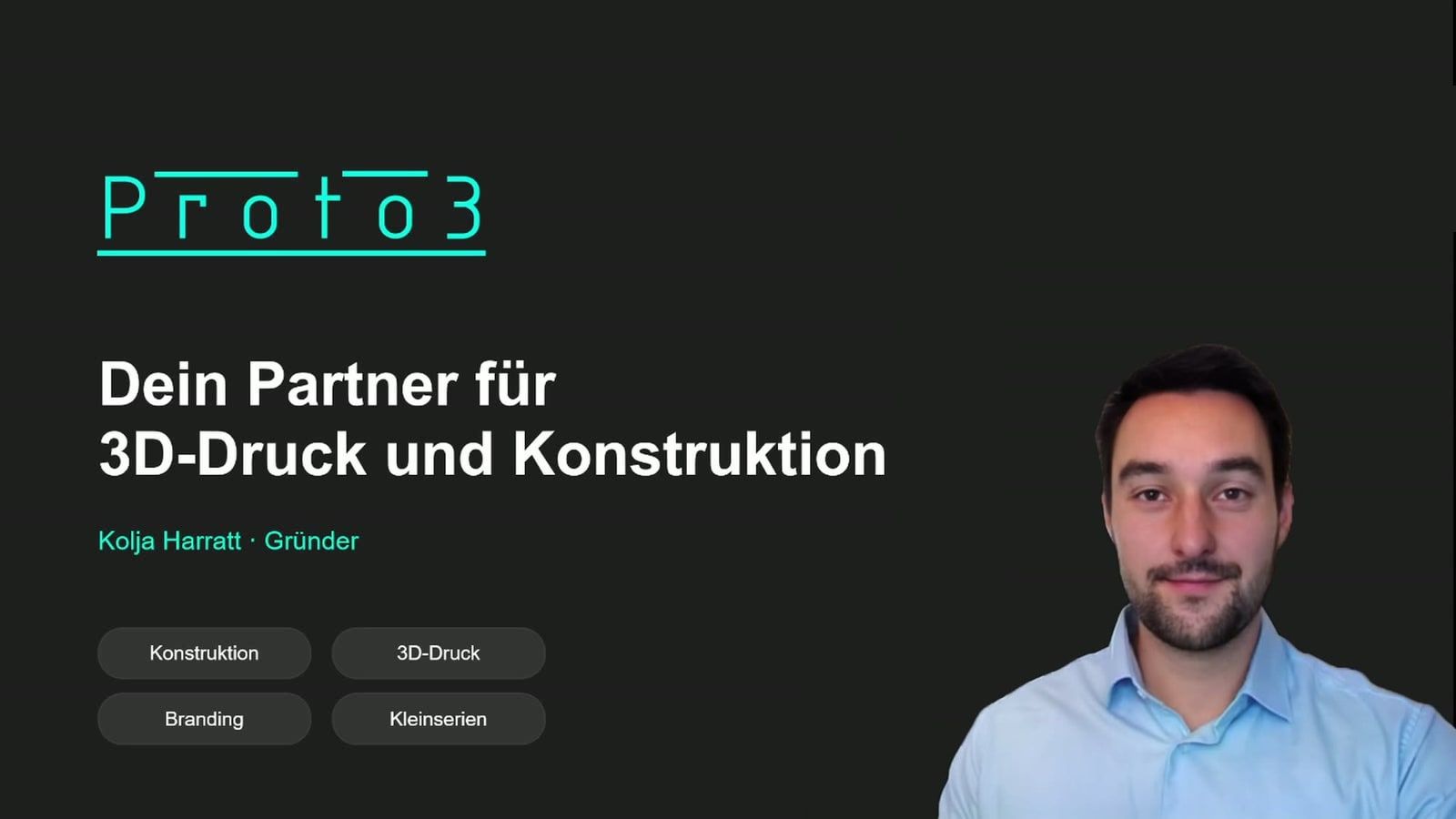 Vorschaubild: Kolja Harratt stellt Proto3 vor
